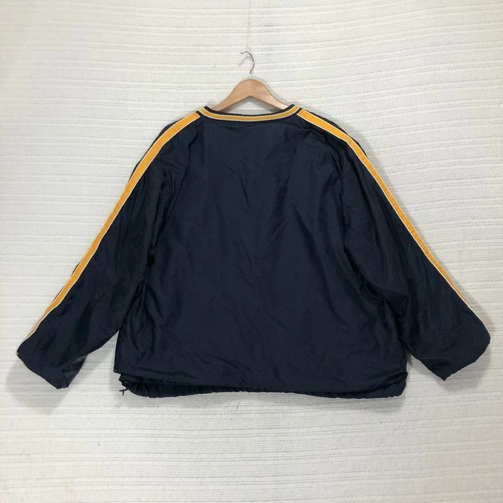 Steve and Barry's Golf Pullover‎ Windbreaker V-Neck Jacket Lightweight Large